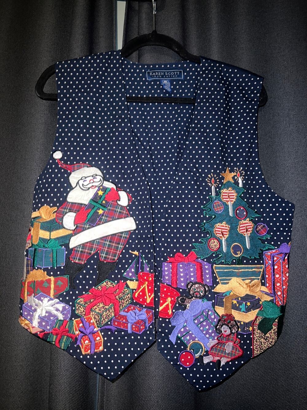 Ugly Christmas Sweater Xmas Vest Size Small